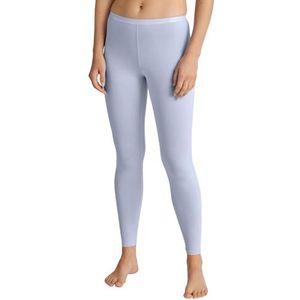 CALIDA Natural Comfort leggings voor dames, van hoogwaardig katoen, Harmony Blauw, 44/46 NL
