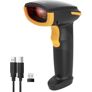Inateck - BCST-21 - Bluetooth Barcodescanner - Draadloos - Handmatig - 1D