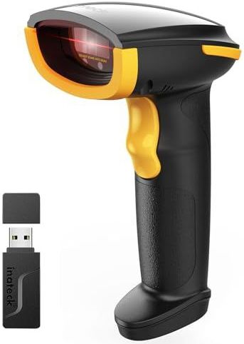 Inateck - BCST-21 - Bluetooth Barcodescanner - Draadloos - Handmatig - 1D