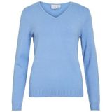 Viril V-hals L/S Knit Top - Noos, All Aboard, M