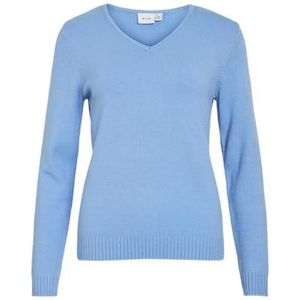 Viril V-hals L/S Knit Top - Noos, All Aboard, M