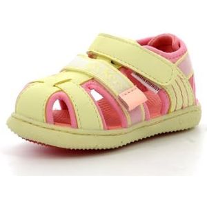 KICKERS Kickbeachou uniseks kindersandalen, geel, 19 EU, Geel, 19 EU