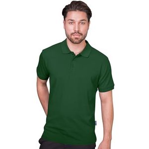 HRM Heren Heavy Polo I Premium Polo Shirt Heren van 100% Katoen I Basic Poloshirt Wasbaar tot 60 °C I Hoogwaardige & duurzame herenkleding I Workwear, Bottle-green, 6XL
