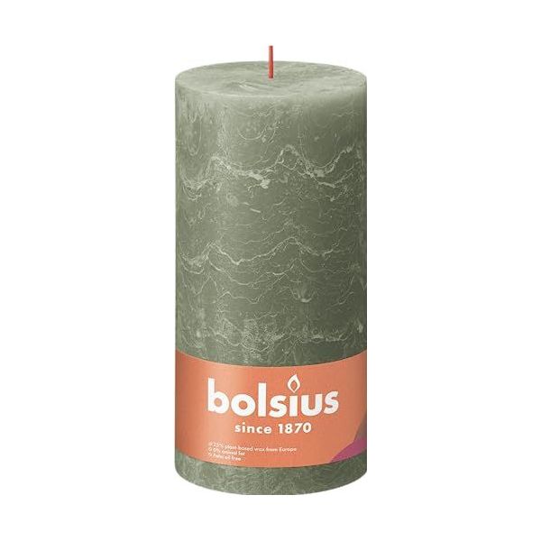 Bolsius - outdoor kaars 12 x 10 cm groen - online kopen | Lage prijs |  beslist.nl