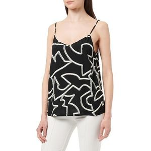 Onlnova Life Paris Singlet AOP PTM, Black/Aop: 475 Great Geo, 34