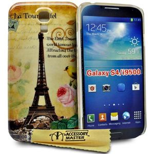 Accessoire Master Case voor Samsung Galaxy S4 i9500 Eiffeltoren met Vogel