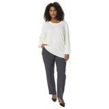 KAFFE CURVE Trui 'KC Lini'  natuurwit