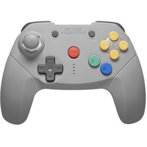 Retro Fighters Brawler64 - Draadloze Controller - Grijs - Nintendo Switch Online Edition
