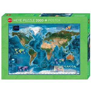 Puzzel Satellite Map 2000 Heye 29797 :: Heye