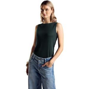 STREET ONE Basic top, hunter green, 36