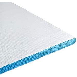 Nido by Pikolin Home - Memory Topper met een gellaag op het oppervlak met 5 verschillende comfortzones en 4 cm dik, bed van 150-150 x 200 cm