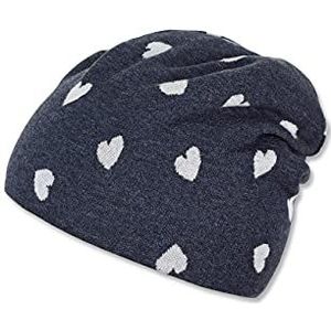 Sterntaler Babymuts voor meisjes, slouch-beanie, hartje