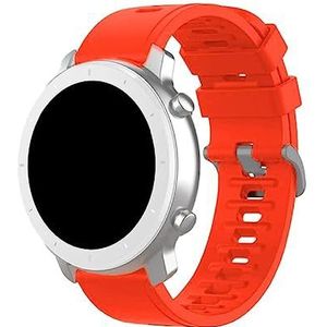 Amazfit GTR/Stratos/Huawei/Samsung/Cool Elite/Sunset rubber, rood