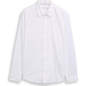 TOM TAILOR heren overhemd, 20000 - wit, L