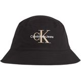 Calvin Klein Jeans Mannen monogram emmer hoed andere hoed, zwart, één maat, Modieus zwart, Eén Maat