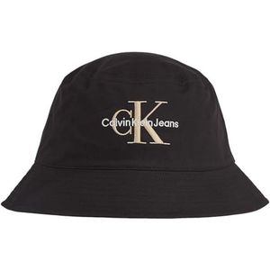 Calvin Klein Jeans Mannen monogram emmer hoed andere hoed, zwart, één maat, Modieus zwart, Eén Maat