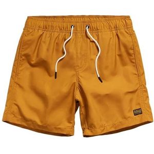 G-STAR Dirik Solid zwemshorts voor heren, Bruin (Dk Vulcan D22958-a505-8052), S