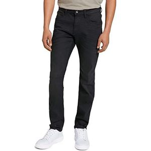 TOM TAILOR Denim Uomini Jeans van duurzaam katoen 1029325, 10275 - Coated Black Denim, 30W / 34L