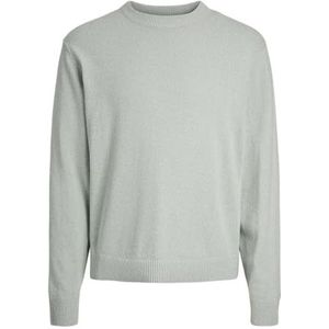 Jack & Jones JORMARBELLA Knit Crew Neck, Gray Mist, L