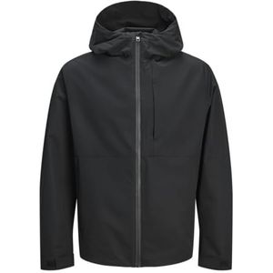 JACK&JONES JPRCCCITY Herenjas met capuchon, zwart, M, zwart, M