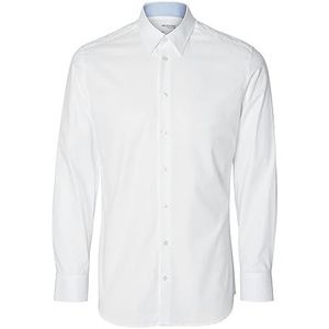 SLHSLIMSOHO-Detail Shirt LS NOOS, wit, L