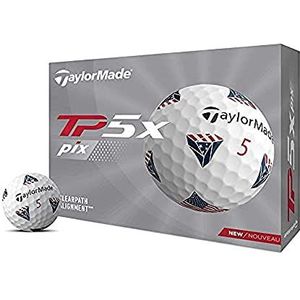 TaylorMade TM21 TP5x pix2.0 Verenigde Staten, Wit