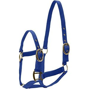 Snowhill Paarden Nylon Halsband Royal Blue Pony