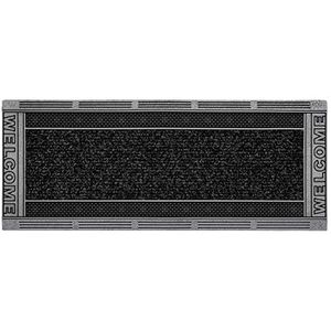 284631 Pur | CenterClean XL Outdoor voetmat, smalle deurmat voor binnen en buiten, antraciet - houtskool oppervlak, ca. 75 x 30 cm, Home Detail