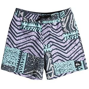 Quiksilver Surfsilk Mix Volley Youth 14 Badpak voor jongens (1 stuk)