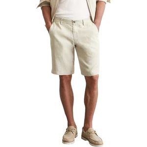 Marc O’Polo - Reso Jogger - Korte Broek - Effen - Puur Linnen