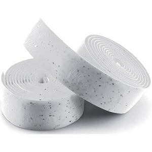 Selle Italia SMOOTAPE CORSA – Fietsstuurtape voor Racefietsen, Comfortabel EVA- en Kurkmateriaal, Trillingsdempend – Set van 2 Tapes, Wit