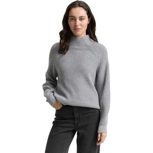 Tom Tailor - Regular Fit - Gebreide Pullover - Mêlee - Katoenmix