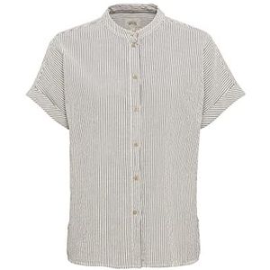 Camel Active Womenswear Dames 309825/1S54 blouse, grijs, M, grijs, M