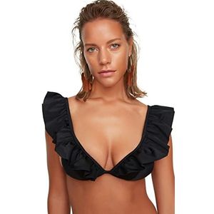 Trendyol - Bikinitop - Zwart - Push Up