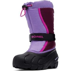 Sorel Winter Laarzen uniseks-kind Flurry , Paars Paars Dahlia X Paisley Paars , 29 EU