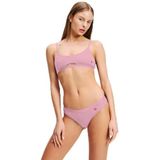 Karl Lagerfeld International B.V Icon Rib Peephole Bralette, Begonia Pink, S, roze, S