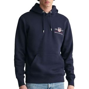 Hoodie GANT Men Medium Archive Shield Evening Blue