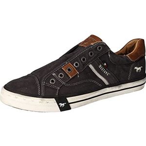 MUSTANG Heren 4072-404-9 Slip On Sneaker, zwart, 45 EU