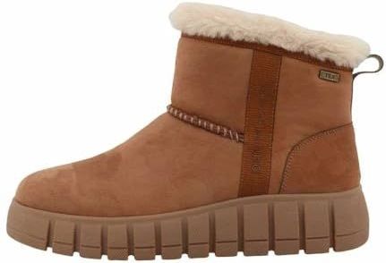 TOM TAILOR - Boots - Crème/Cognac - Laarzen