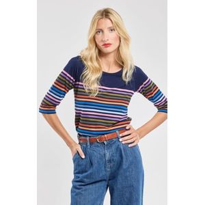 Armor Lux Dremwell Multicol, matrozenhemd voor dames, in 10 kleuren, van licht katoen, maat 36, Dremwell Multicol, S