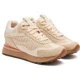 Rafia - Harding - Schoenen - Wit - Natuurlijk Leer - Gevoerde Binnenzool