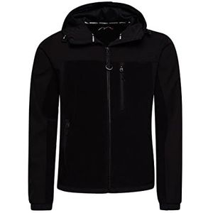 Superdry Code Hybrid Trekker Jacket voor heren, Zwart, XL