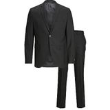 JACK&JONES PLUS Jprfranco Suit PS Herenpak, Zwart, 58 grote maten