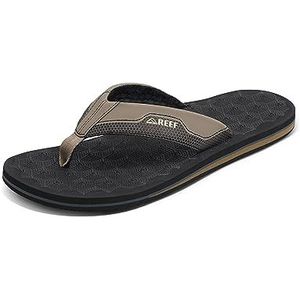 Reef The Ripper Heren Slippers - Zwart Bruin