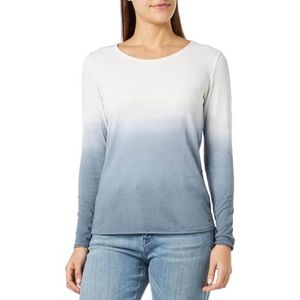 bugatti T-shirt voor dames met lange mouwen, petrol, L