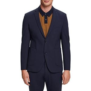 ESPRIT Collection Heren 992EO2G302 Blazer, 400/NAVY, 98