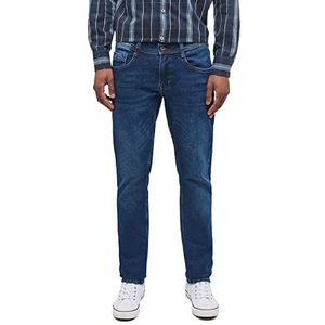 MUSTANG Heren Style Oregon Tapered Jeans, middenblauw 783, 33W / 32L