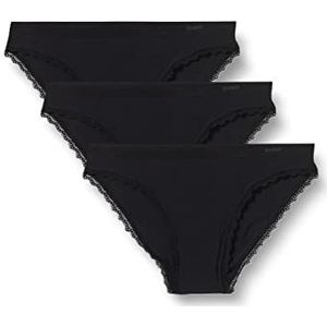 HUGO Triplet Micro Brief voor dames, zwart 1, XS