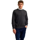 bugatti - 7400-85510D - Pull - Grijs - Basic Essentials - Coton