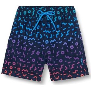 Playshoes Zwemshort voor jongens, strandshort, zwembroek, zwemkleding, Allover, 134-140